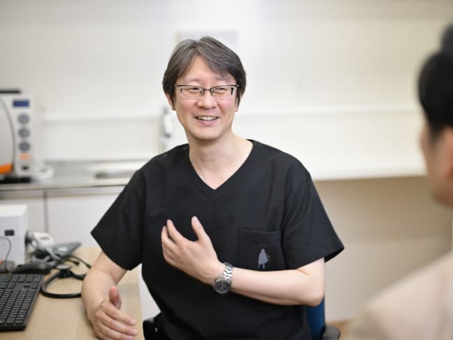 診察の様子
